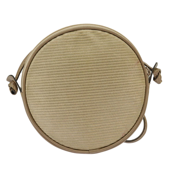 SAINT LAURENT Shoulder Bag Coated Canvas Beige Auth ep6623 - Picture 3 of 16